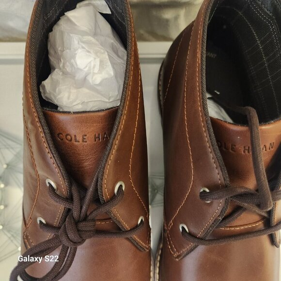 Cole Haan Midland Lug Chukka booties. Leather. NIB. Men\'s. Size 8.5 main image 10